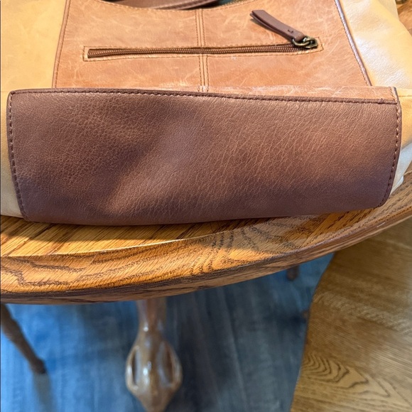 The Sak Tan and Brown Medium Sized Shoulder Bag - Picture 8 of 10